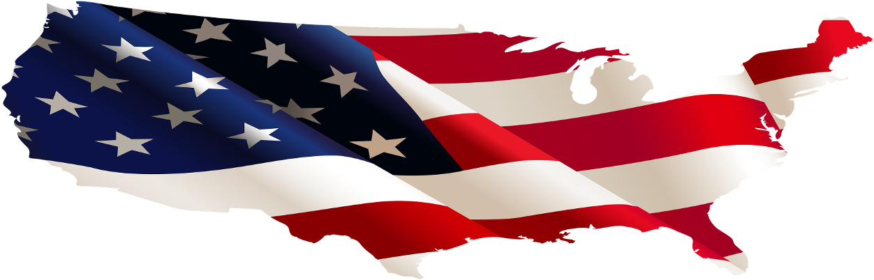 American Flag Wallpaper, Vintage American Flags, Us - Usa Flag Map Png (1300x429)