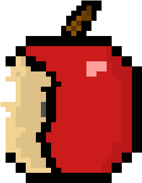 Apple - Pixel De Mario Bros (340x460)