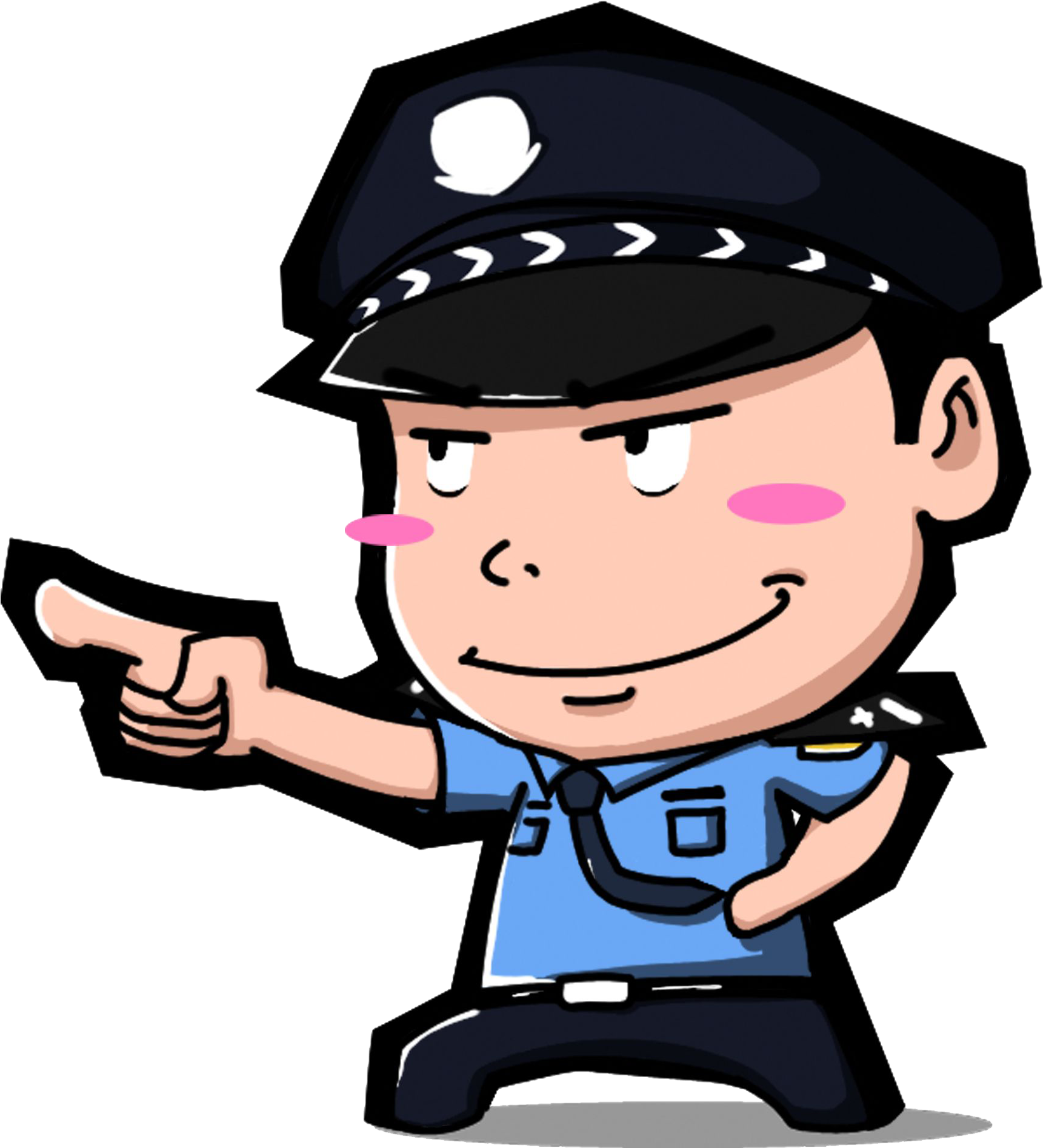 Police Officer Cartoon - Police Officer Cartoon (2362x2362)