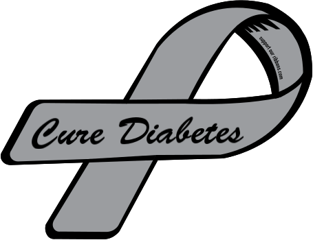 Type 1 Diabetes Ribbon (455x350)