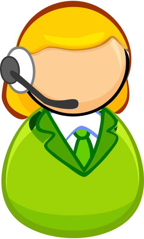 Clipart Call Centre (483x800)