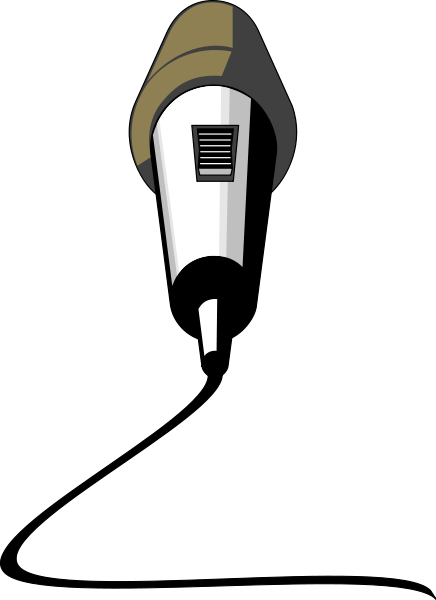 Microphone 04 Png Images - Clip Art (436x600)