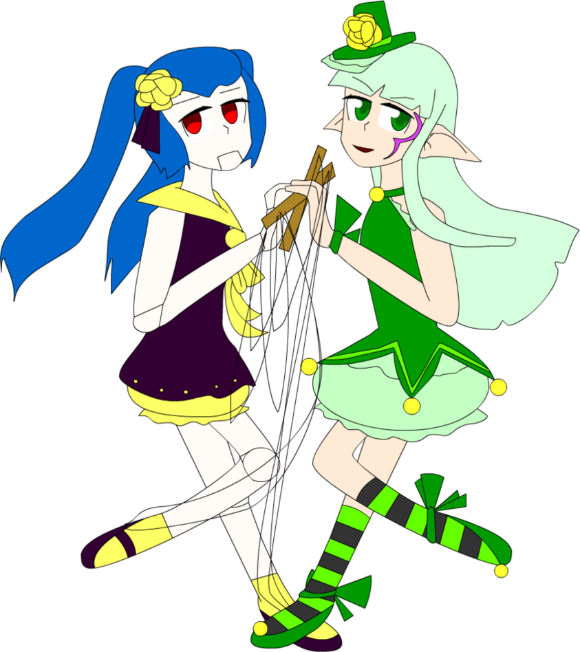 Strings Of Fate By Nora-kouba - Cartoon (843x948)