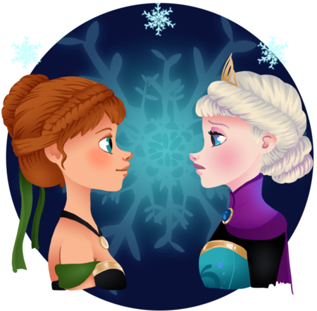 Frozen Wallpaper Called Anna And Elsa - Anna (500x472)