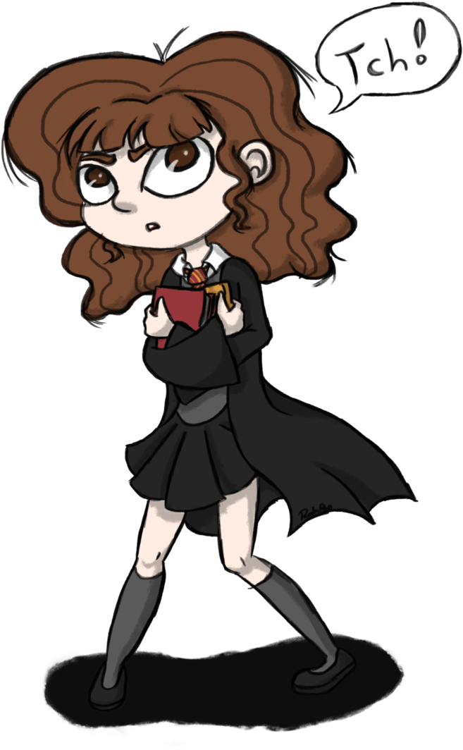 Hermione Doodle By Pandapopplay - January 29 (709x1128)