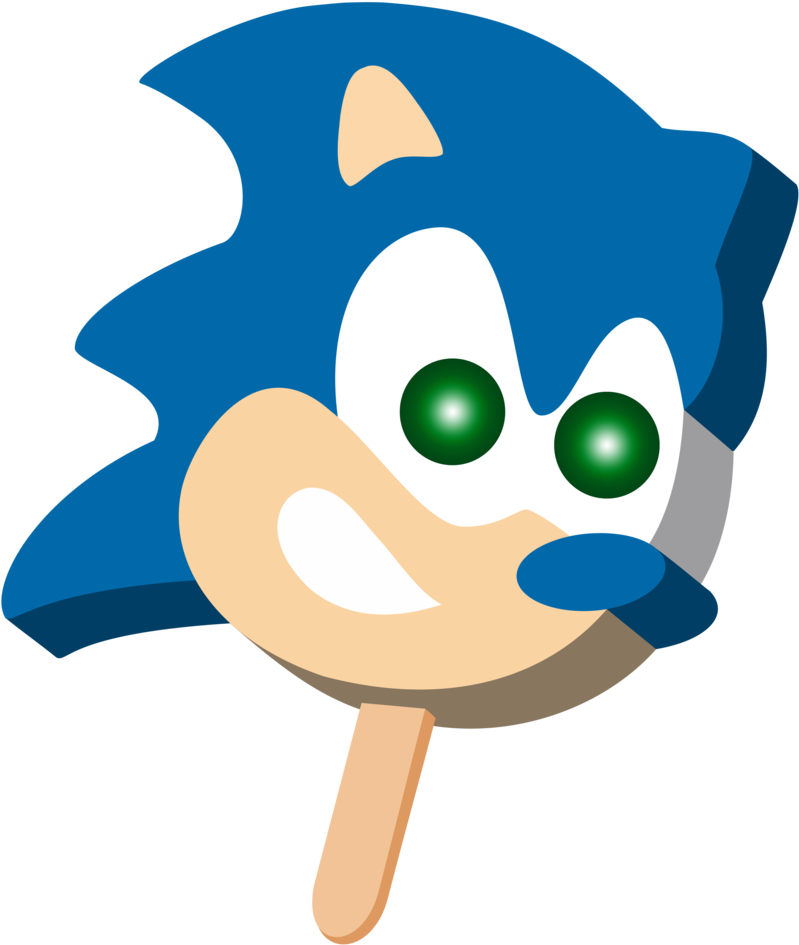 Sonic Ice Cream Vector By Greenmachine987 - Sonic Ice Cream Transparent (825x969)
