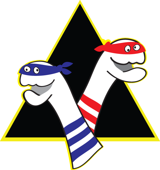Sock Puppet Ninjas - Sock Puppet (553x587)