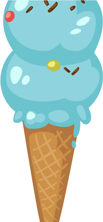Fashionable Ice Cream Clipart Free To Use Public Domain - Blue Ice Cream Clipart (550x768)