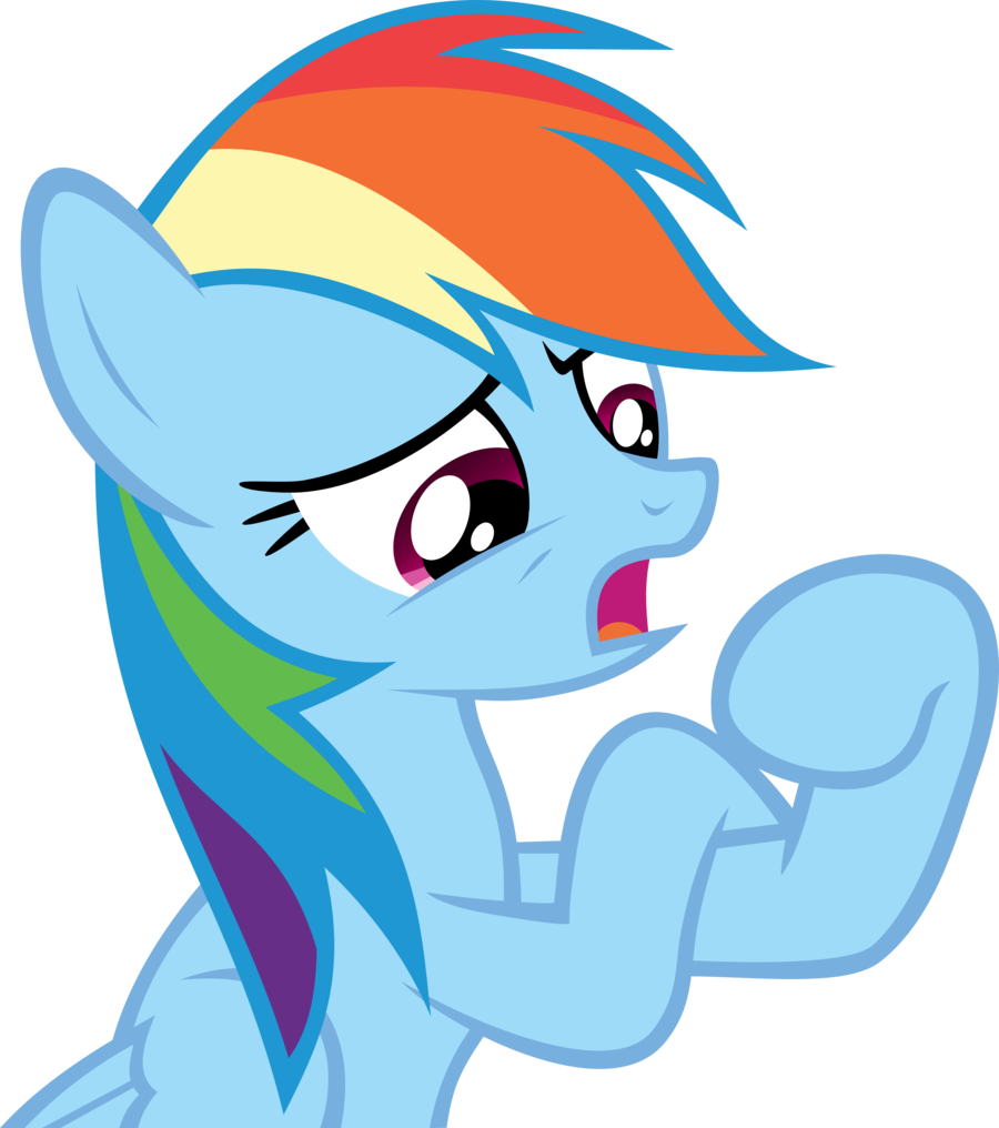 Rainbow Dash - Cute Rainbow Dash Profile (900x1016)