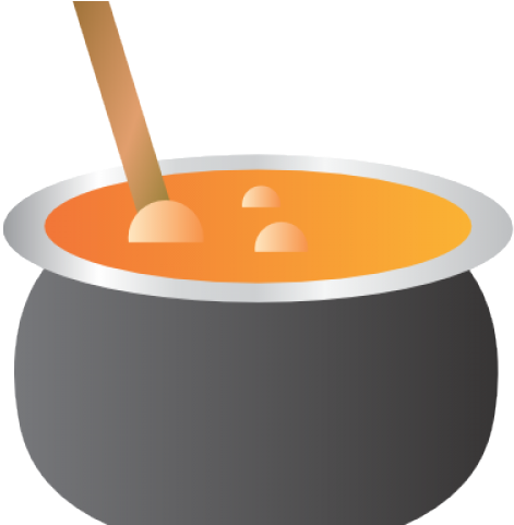 Soup Clipart Soup Cauldron - Pumpkin (640x480)