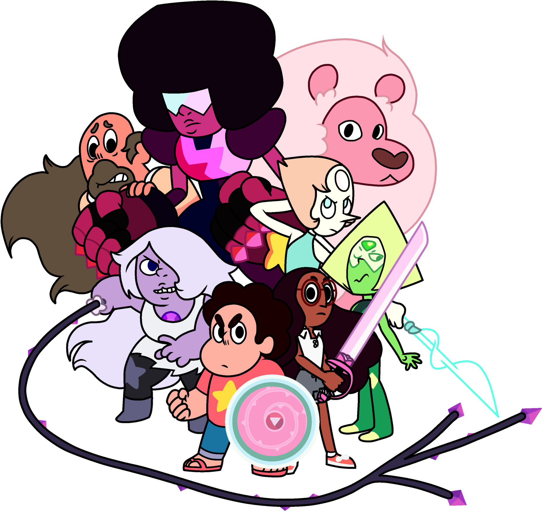 Crystal Gems (2000x2000)