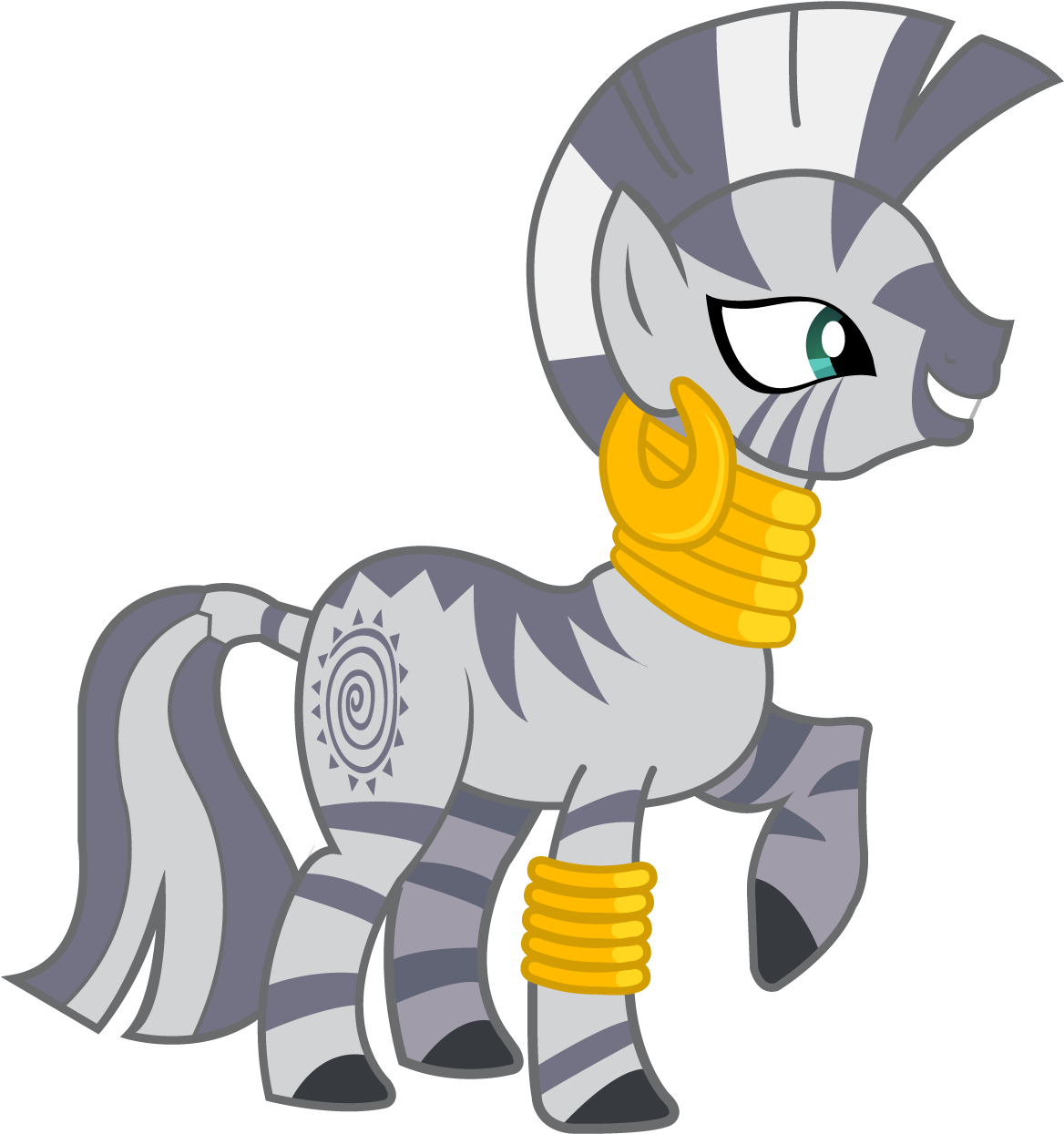 Zebra - My Little Pony Zebra Name (1400x1572)