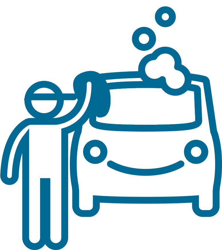 Start By Finding Your Car Location In The Map, What - Car Wash (905x905)
