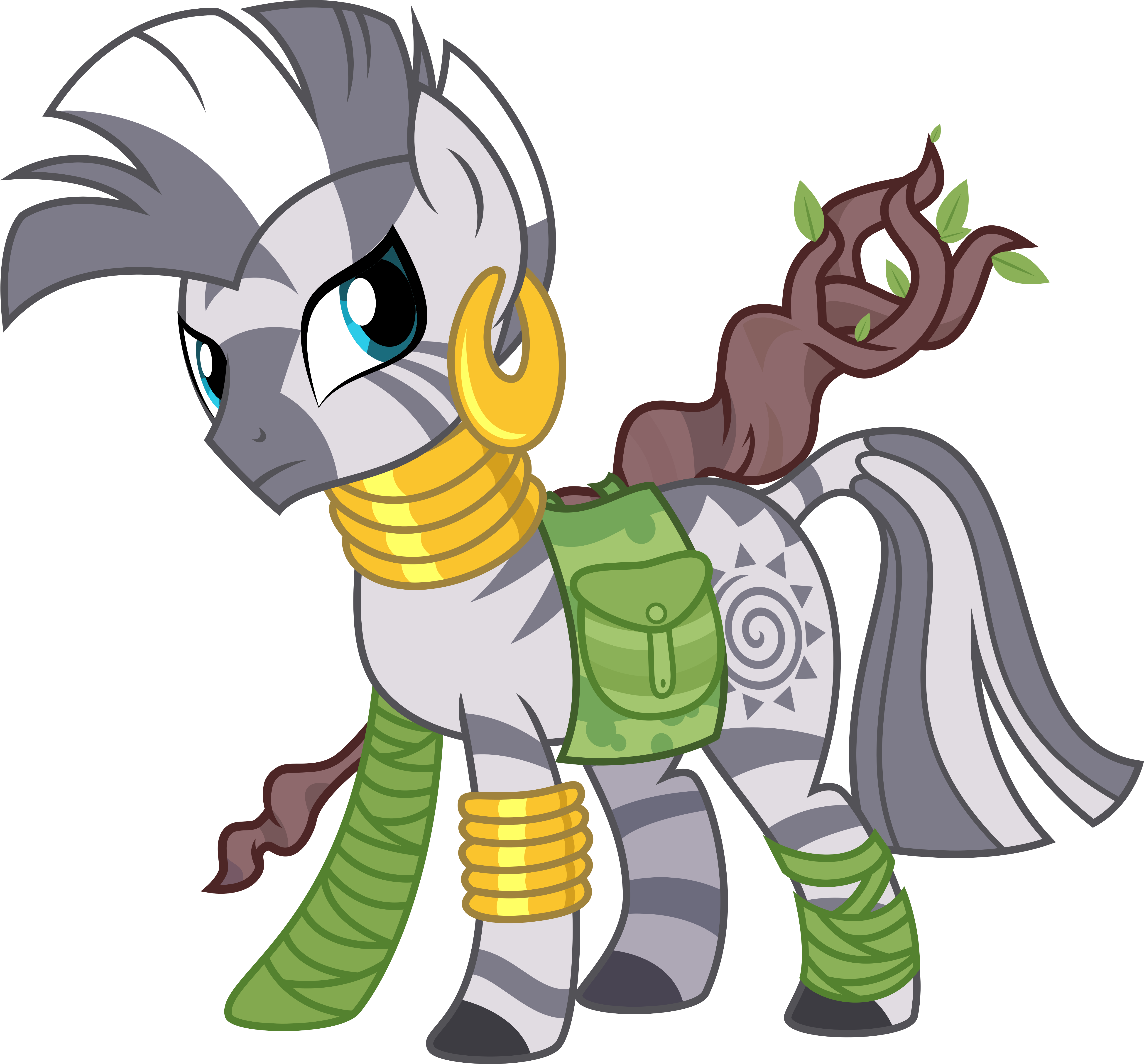My Little Pony Does Zecora Have A Cutie Mark You - Mlp Zecora Vector (5043x4692)