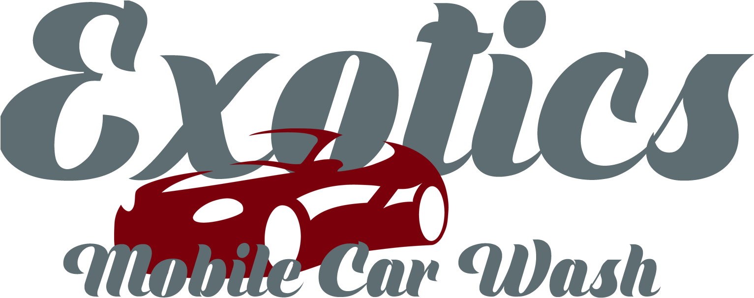 Exotics Mobile Car Wash Auto Detailing Logo - Exotics Mobile Car Wash Auto Detailing Logo (1553x619)