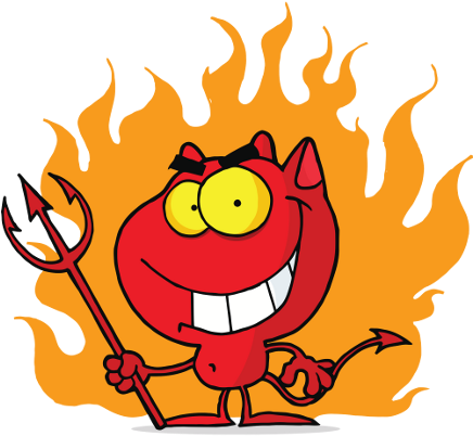 Planning A Hallloween Party - Devil Angry (512x512)