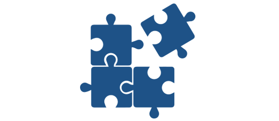 Advising - Puzzle Pieces Vector (593x257)
