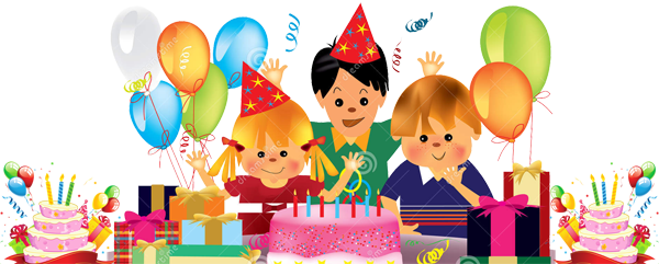 We Look Forward To Planning Fabulous Parties With You - Birthday Items Images Png (600x241)
