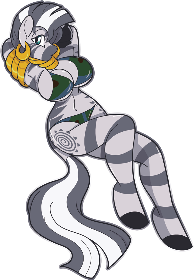 Zecora Anthro - Akuoreo Pony (677x1000)