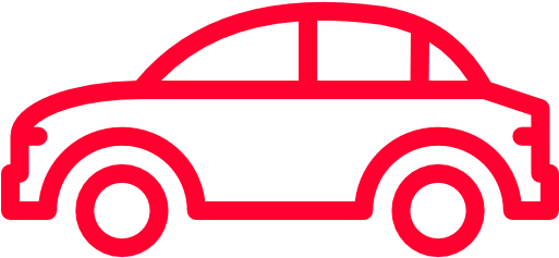 Experienced - Outline Image Of Car (512x512)