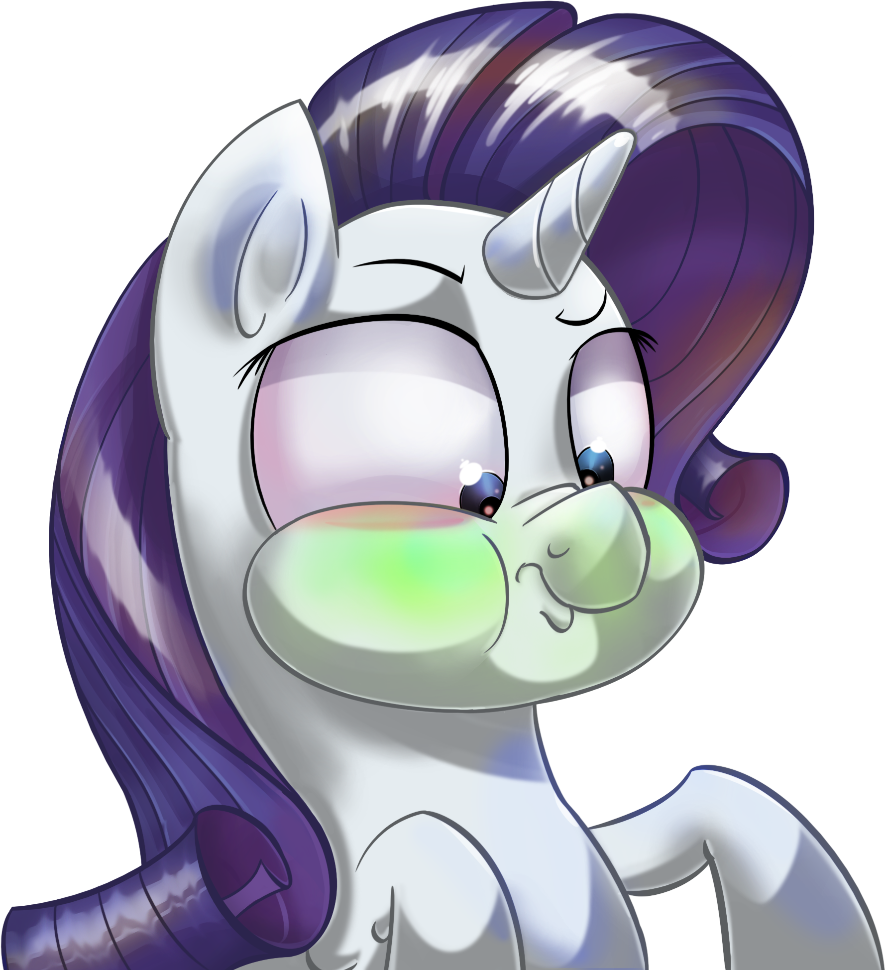 Rarity Sick By Tony-retro - Tony Retro (2048x2048)