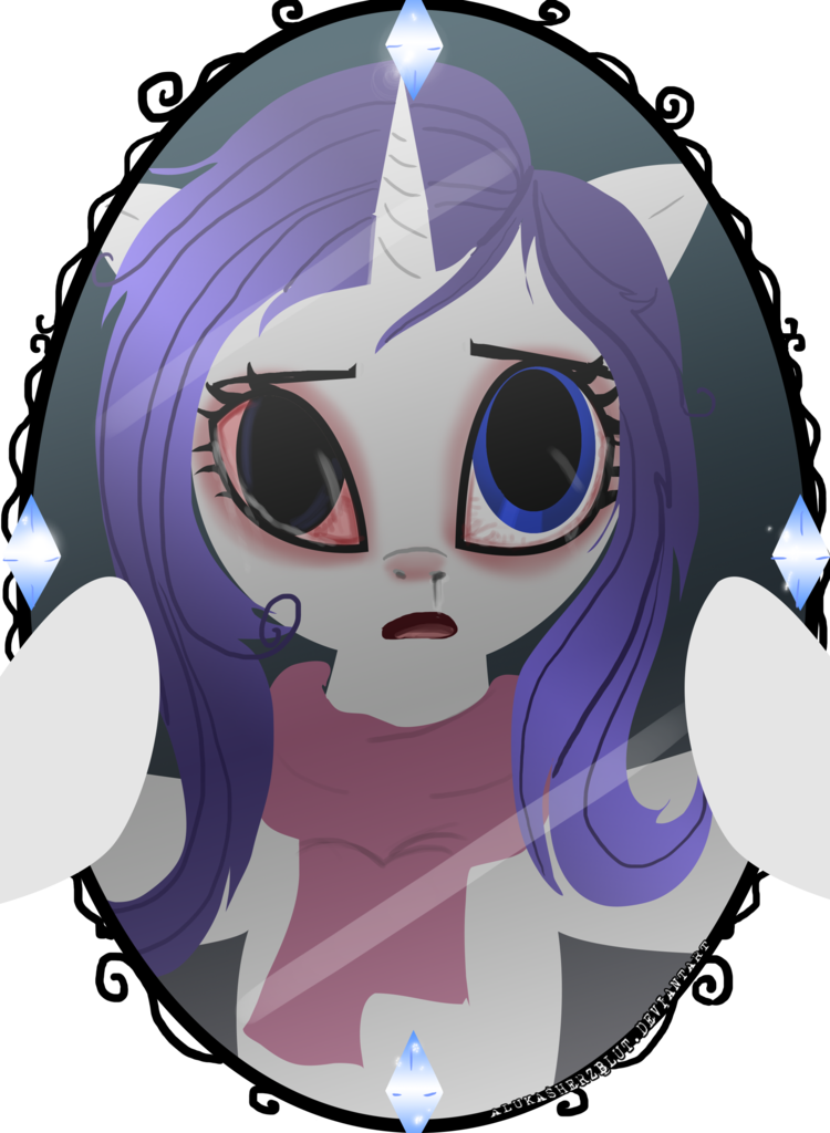 Helenasherzblut, Mirror, Rarity, Safe, Sick, Solo - Cartoon (750x1024)