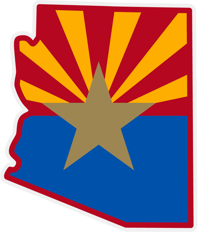 Arizona State Emblem - United Food And Commercial Workers (391x458)