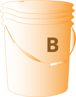 Illustration Of Soil Collection Bucket B - Plastic (500x500)