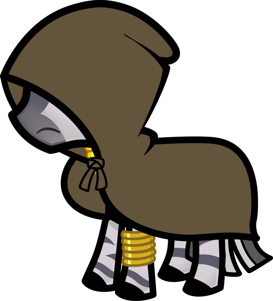 Fineprint-mlp, Hood, Paper Mario, Paper Pony, Parody, - Mlp Hooded Pony Base (927x1024)