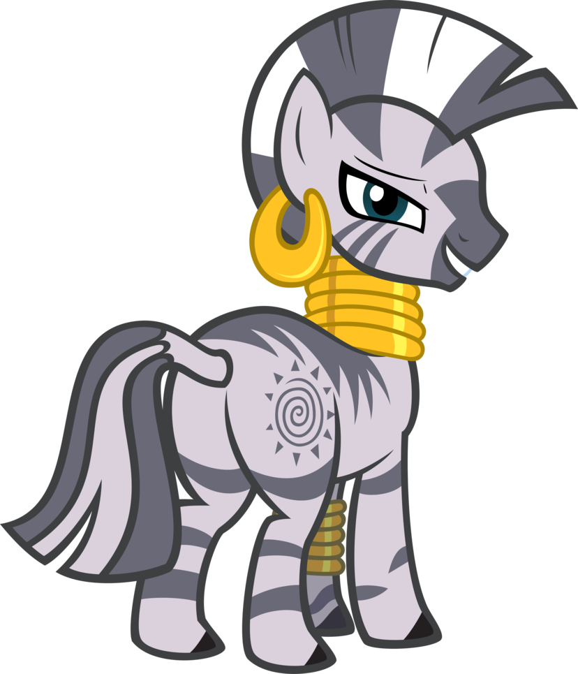 Zecora By Nabbiekitty - Mlp Zecora Flank (828x965)