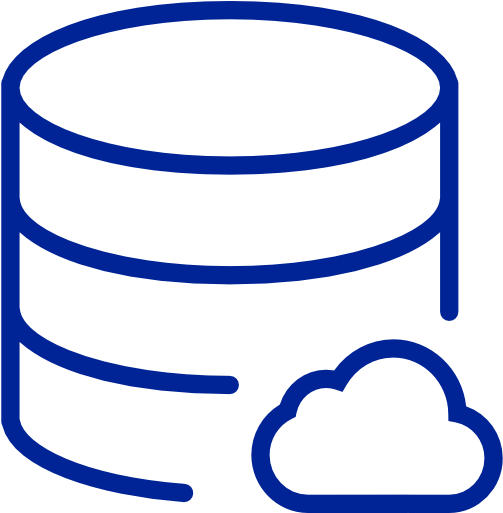 Databases A-z - Cloud Database Icon Png (512x512)
