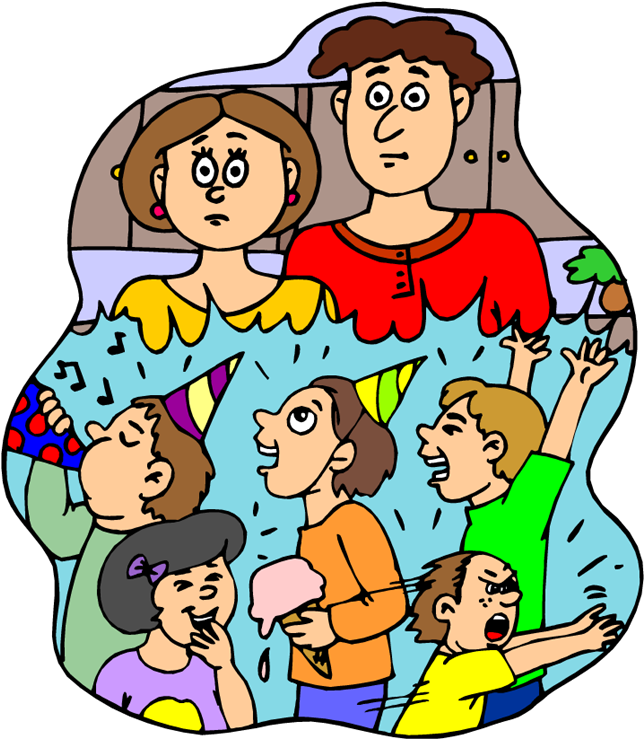 To Help Ease The Financial And Coordination Burden - Class Party In Kids (672x750)