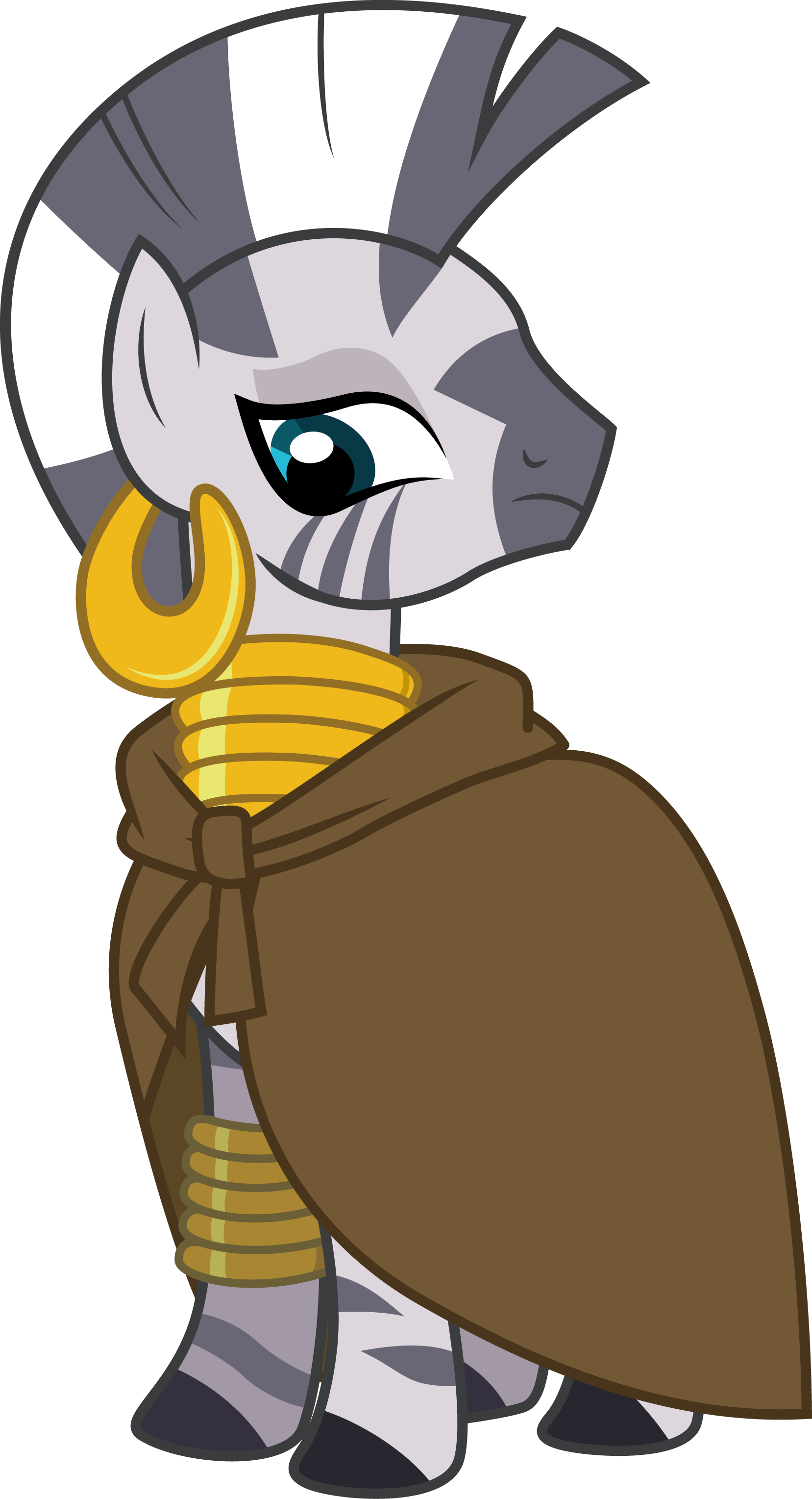 Tourniquetmuffin, Cloak, Clothes, Safe, Simple Background, - Mlp Zecora Cloak (1657x3057)