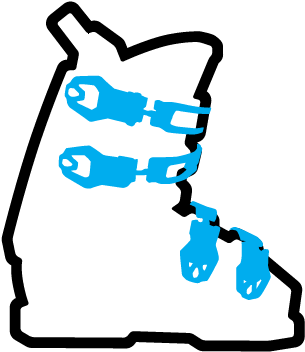 Buckles - Ski Boot Clip Art (678x410)
