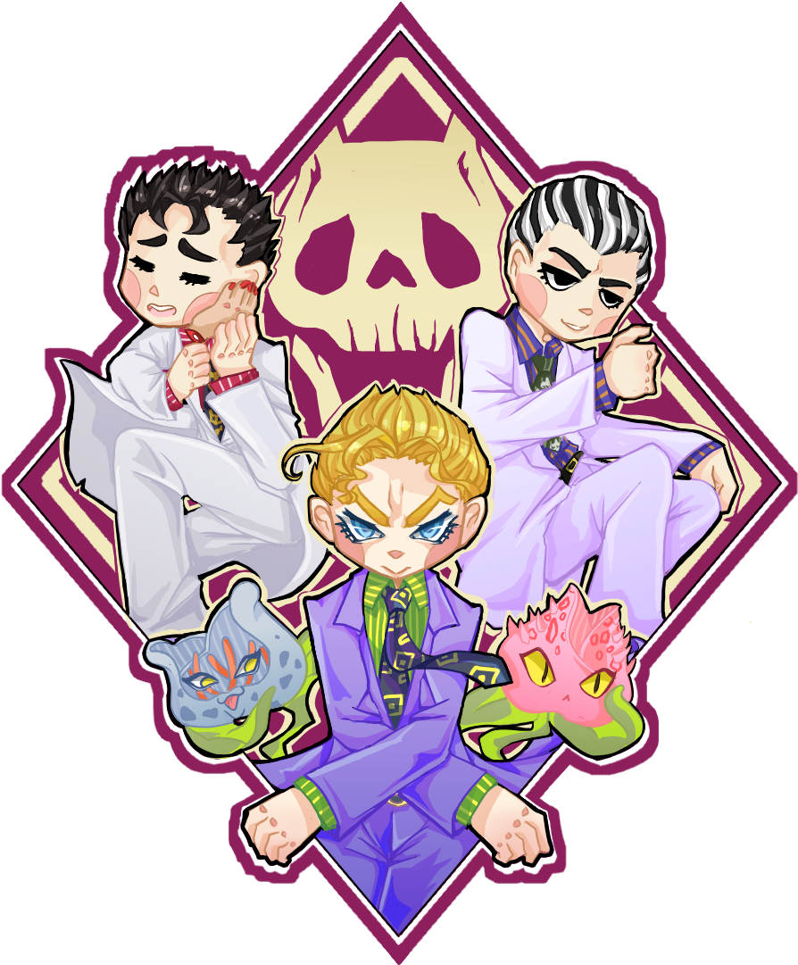 3 Kiras And 2 Stray Cats - Yoshikage Kira (1000x1150)