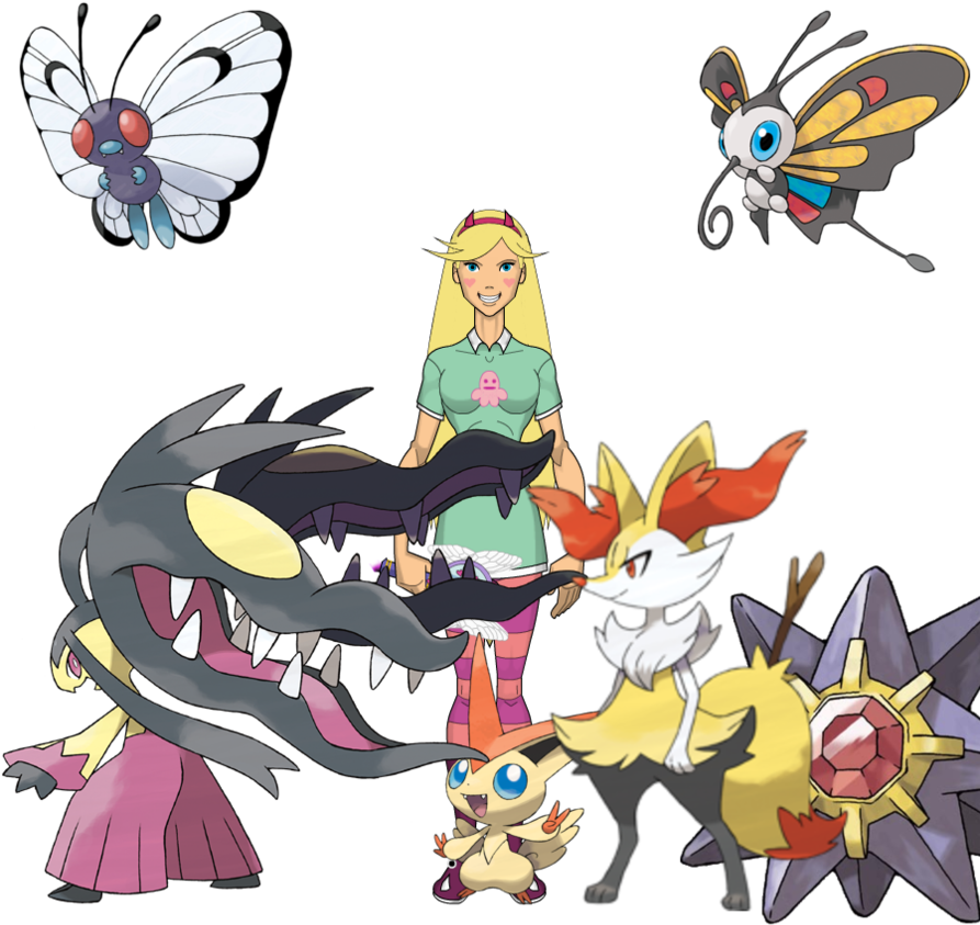 Star Butterfly Trainer Pokemon By Leaodesordeiro - Pokemon Platinum Rising Rivals Single Card Starmie (894x894)