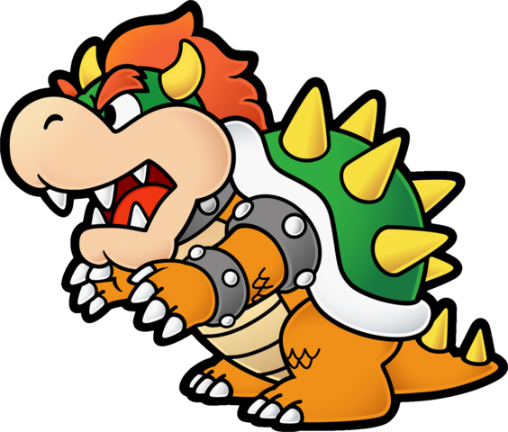 02, February 18, 2016 - Super Paper Mario Bowser (564x480)