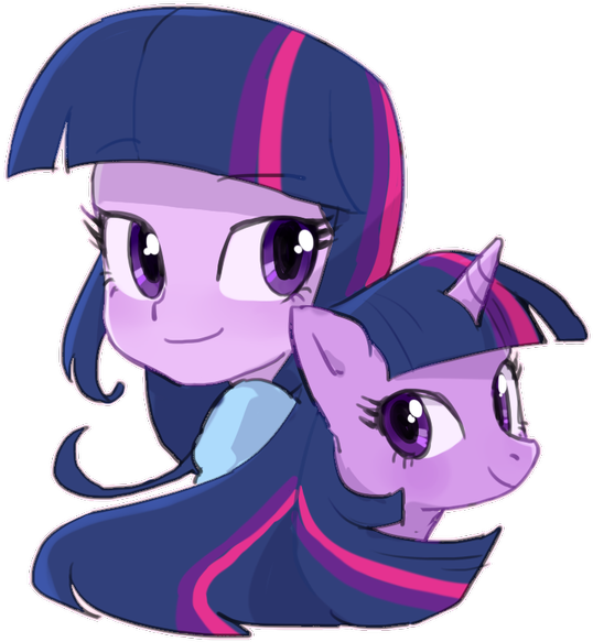 Twilight Sparkle Pinkie Pie Pony Sunset Shimmer Purple - Cartoon (600x750)