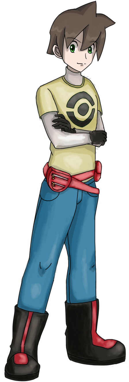 Pokemon Trainer Oc By Darkkodkod-d4an5hs - Cosplay (577x1385)