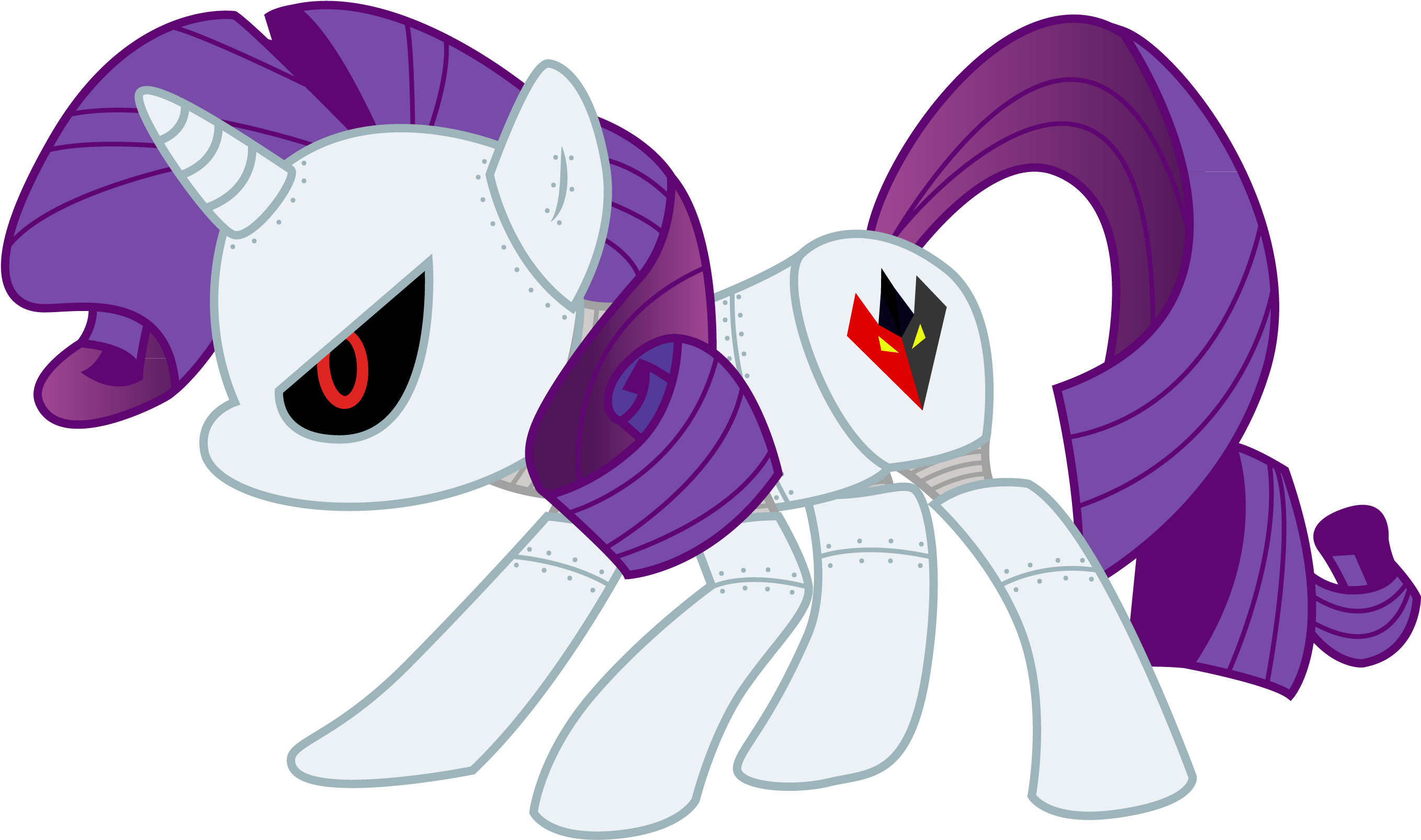 Rarity Rainbow Dash Applejack Purple Pink Violet Horse - Rarity (2748x1652)