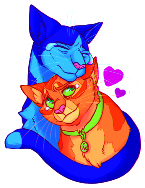Happy Pride Month Have Some Gay Boys - Gay Hunter Cats (500x645)