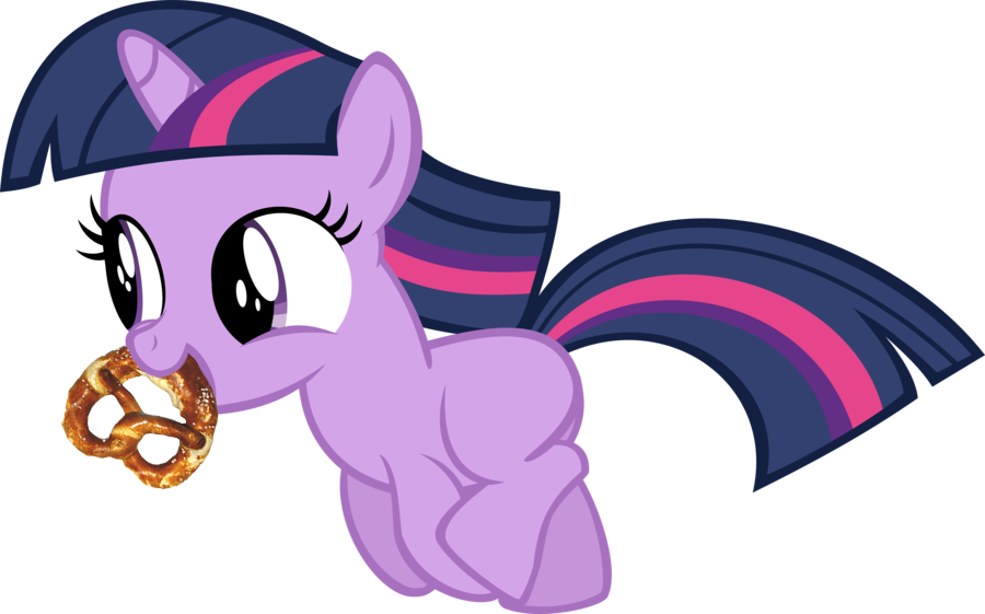 Twilight Pretzel = Happy Phei - Twilight Sparkle Pretzel (900x561)