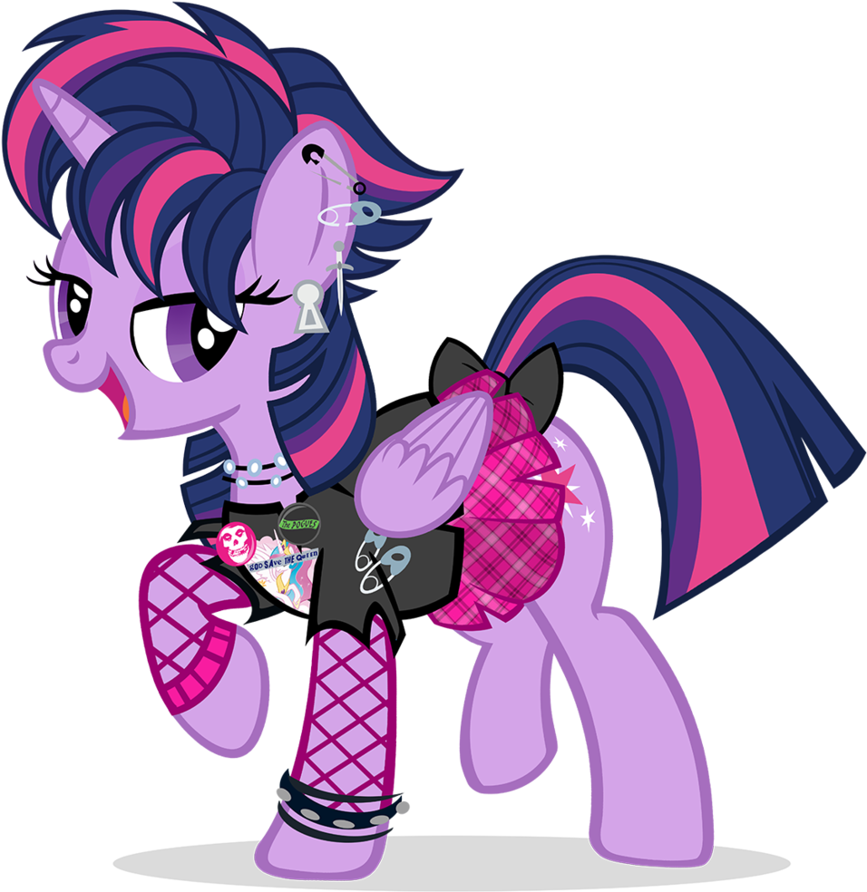 D Save The Queed Twilight Sparkle Rarity Rainbow Dash - Mlp Punk Twilight (997x1024)