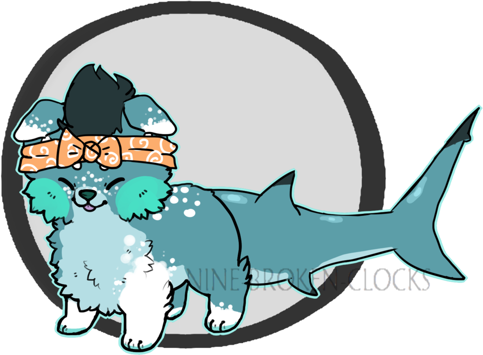 Myo Sushi Dog By Nine Broken Clocks - Cartoon (1024x767)