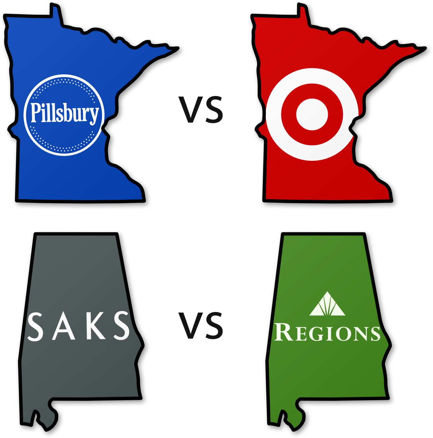 Alternative Corporate States - Corporate States Of America (1500x1500)