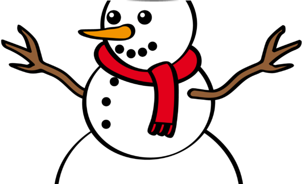 Little Daddy Sherwood The Snowman - Snowman Clipart (672x372)