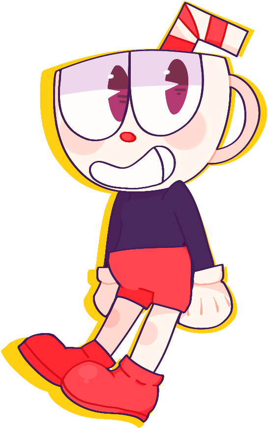 Akaki228777 165 69 Cuphead Stuff By Cosmic-sailor - Cartoon (757x900)
