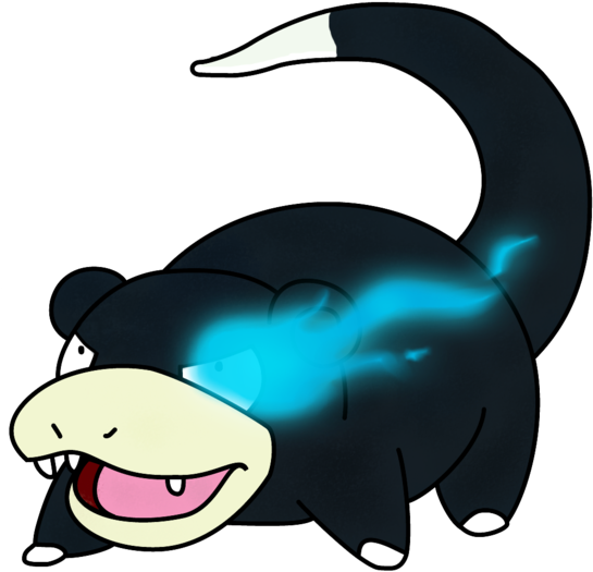 Black Rock Slowpoke By 7yashka7 - Slowpoke I See What You (600x541)