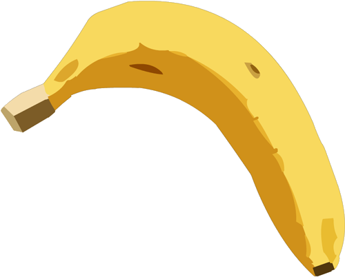 Five Clipart Banana - Banana (500x500)