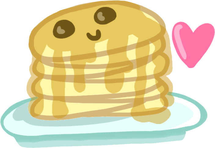 Bing Cliparts Pancakes - Cartoon Pancake (719x530)